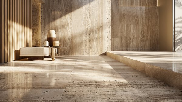Découvrir le travertin pour sublimer votre déco intérieure