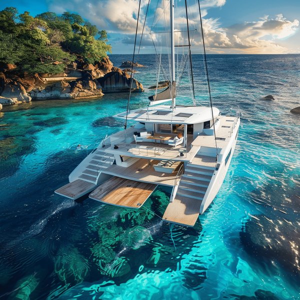 Catamaran en guadeloupe: confort et aventure garantie